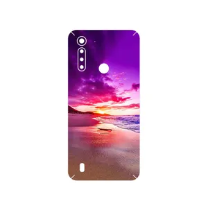 MAHOOT Sunset Cover Sticker for Motorola Moto G8 Power Lite