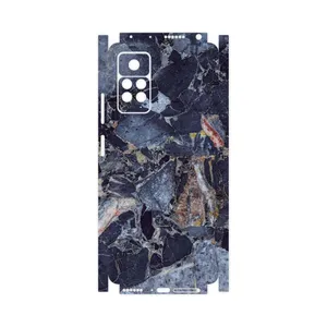MAHOOT Broken black marble-FullSkin Cover Sticker for Xiaomi Redmi Note 11 Pro