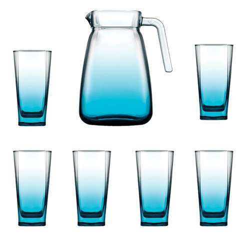 ست پارچ و لیوان 7 پارچه پاشاباغچه مدل Summer Time 96493 کد 9003 