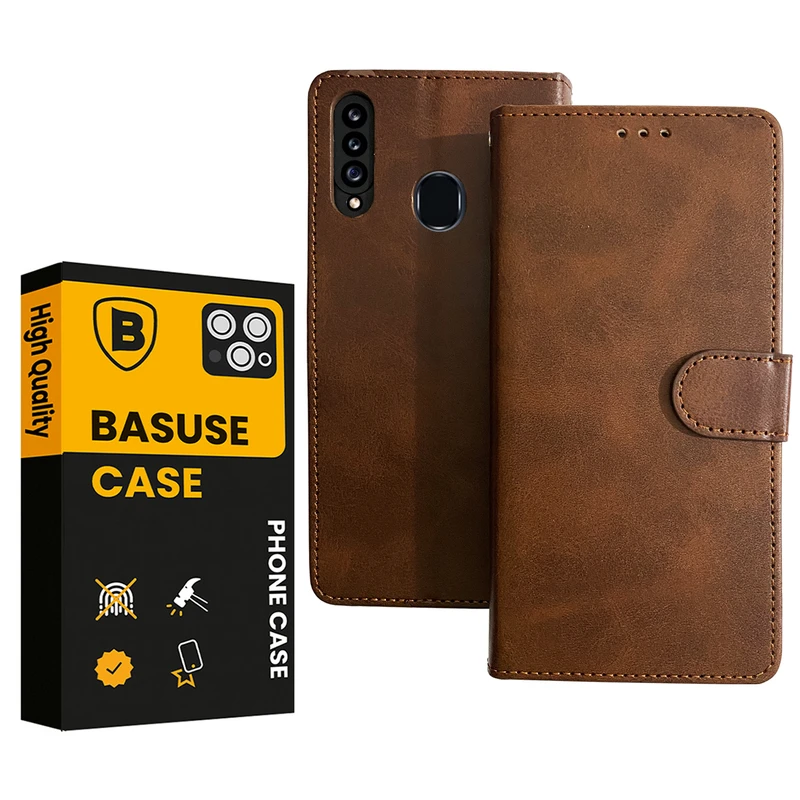 کیف کلاسوری باسئوس طرح Magneti کد M004 مناسب برای گوشی موبایل سامسونگ Galaxy A20S