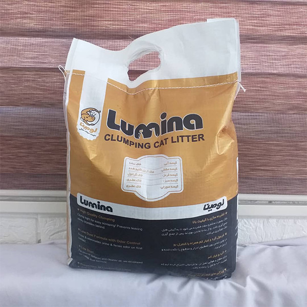 خاک بستر گربه لومینا مدل Carbon de Active وزن 10 کیلوگرم