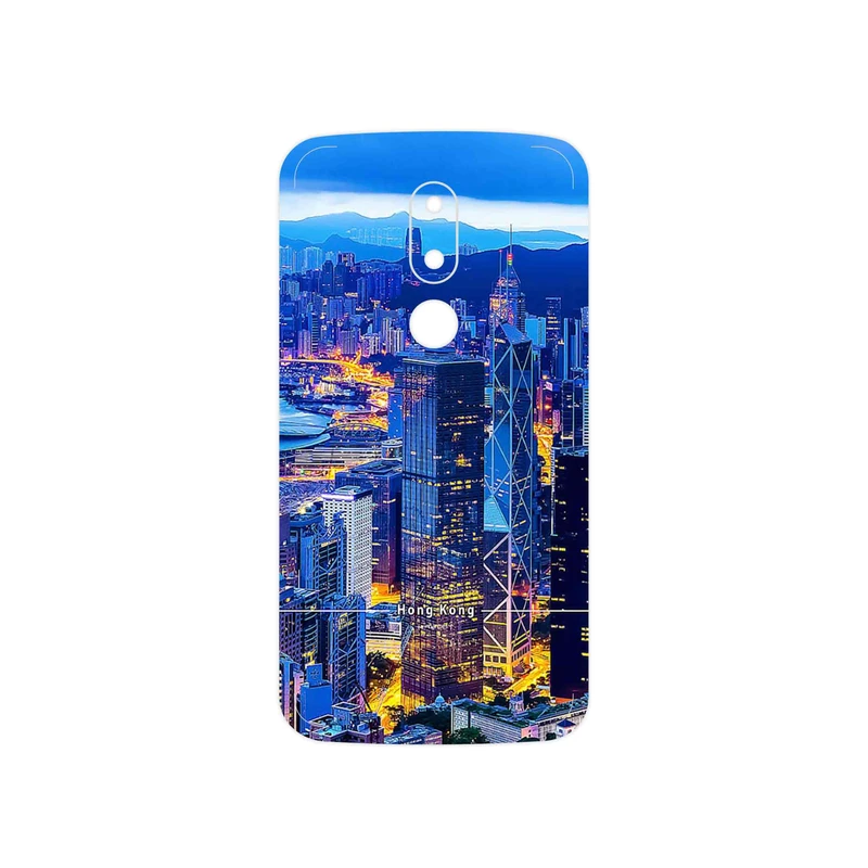 برچسب پوششی ماهوت مدل Hong Kong City مناسب برای گوشی موبایل موتورولا Moto M