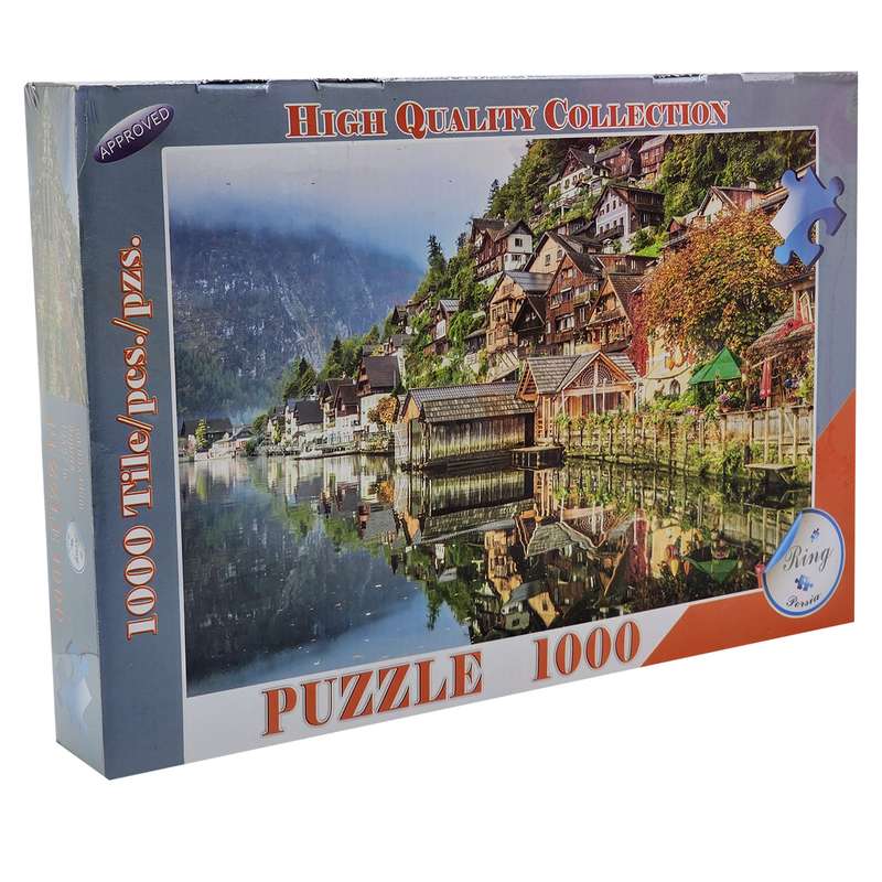 پازل 1000 تکه رینگ مدل کلبه