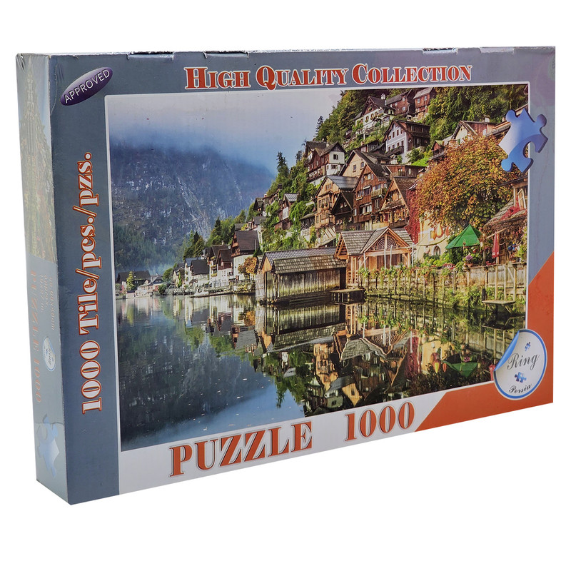 پازل 1000 تکه رینگ مدل کلبه