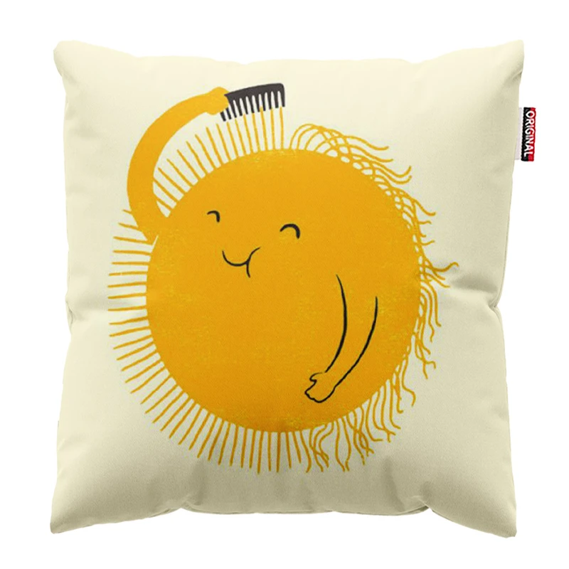 کوسن پاد آفرین مدل خورشید فانتزی کد 207 سایز 30*30 سانتی متر