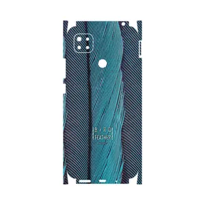 MAHOOT Turquoise feathers-FullSkin Cover Sticker for Xiaomi Redmi 9 Activ