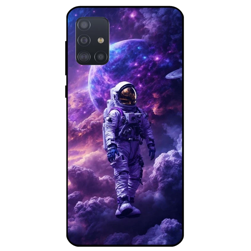 کاور مگافون طرح فضانورد مدل 2822 مناسب برای گوشی موبایل سامسونگ Galaxy A71         