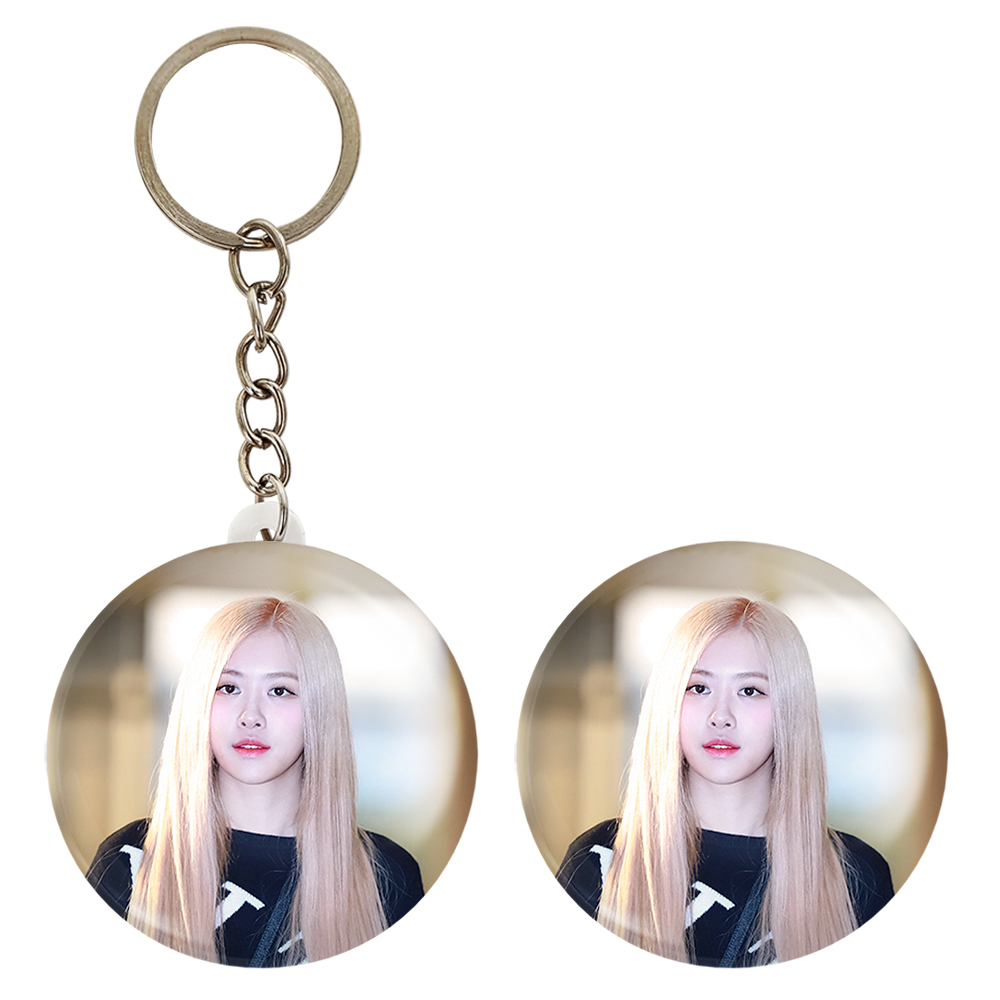 پیکسل خندالو مدل رزی بلک پینک کد 14426 به همراه جاکلیدی