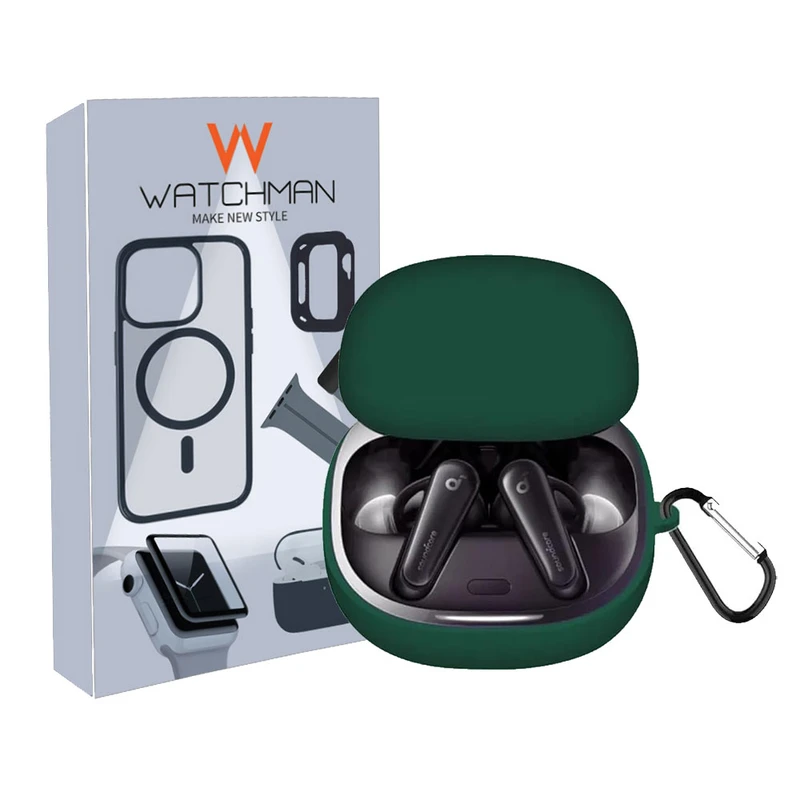 کاور واچ من مدل silicon type مناسب برای کیس هدفون بی سیم انکر Soundcore Liberty 4nc