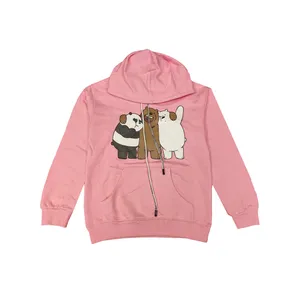 هودی دخترانه مدل چاپ خرس های مهربان