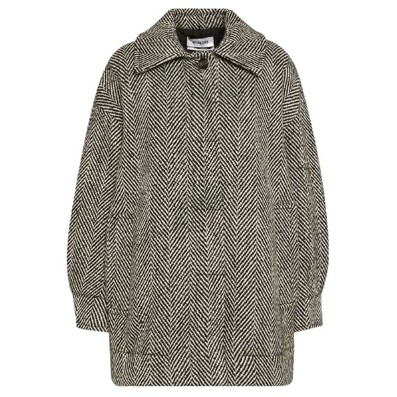 پالتو زنانه ویک دی مدل Oversized 0917978003