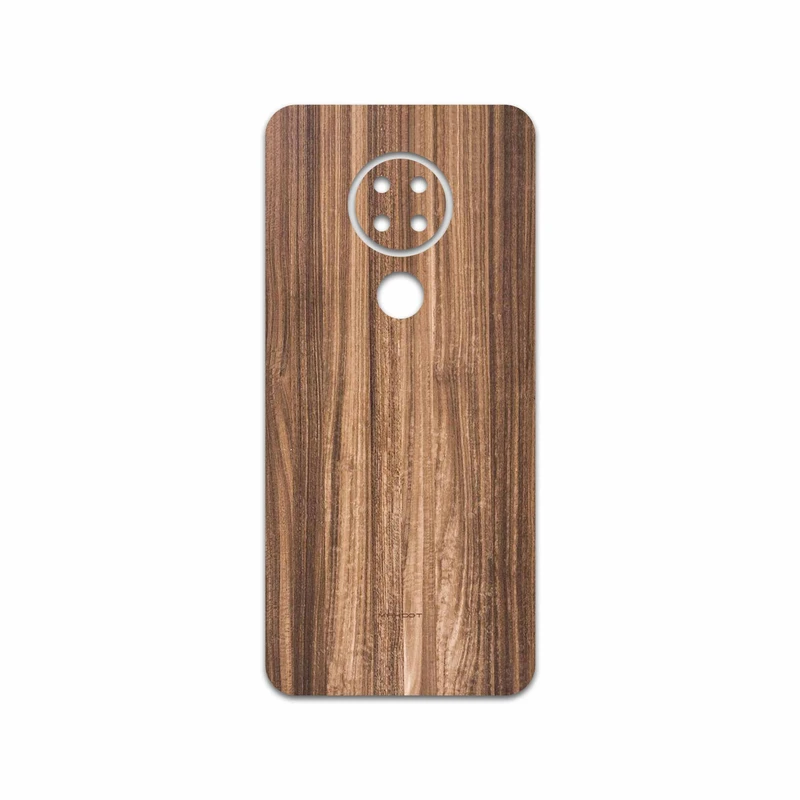 برچسب پوششی ماهوت مدل Light Walnut Wood مناسب برای گوشی موبایل نوکیا 7.2
