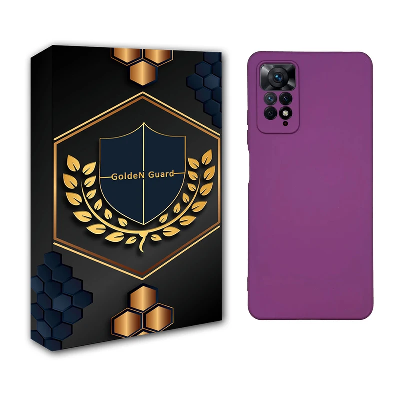 کاور گلدن گارد مدل سیلیکونی مناسب برای گوشی موبایل شیائومی REDMI Note 11 Pro