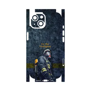 MAHOOT Firefighter-FullSkin Cover Sticker for Apple iPhone 15