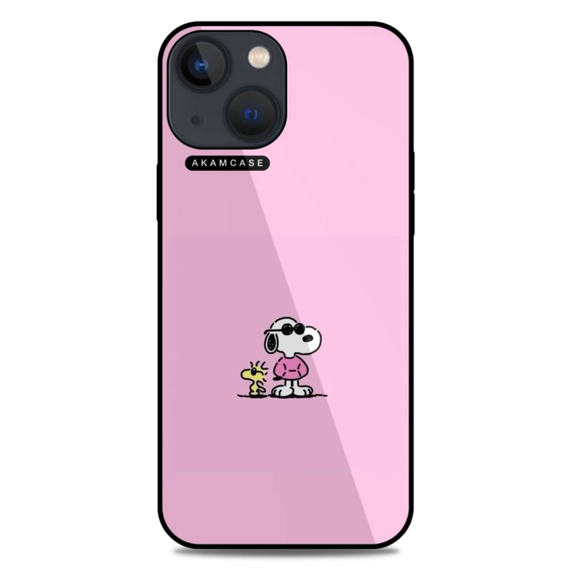 کاور آکام مدل AMC-WA13M-SNOOPY-25 مناسب برای گوشی موبایل اپل iPhone 13 Mini