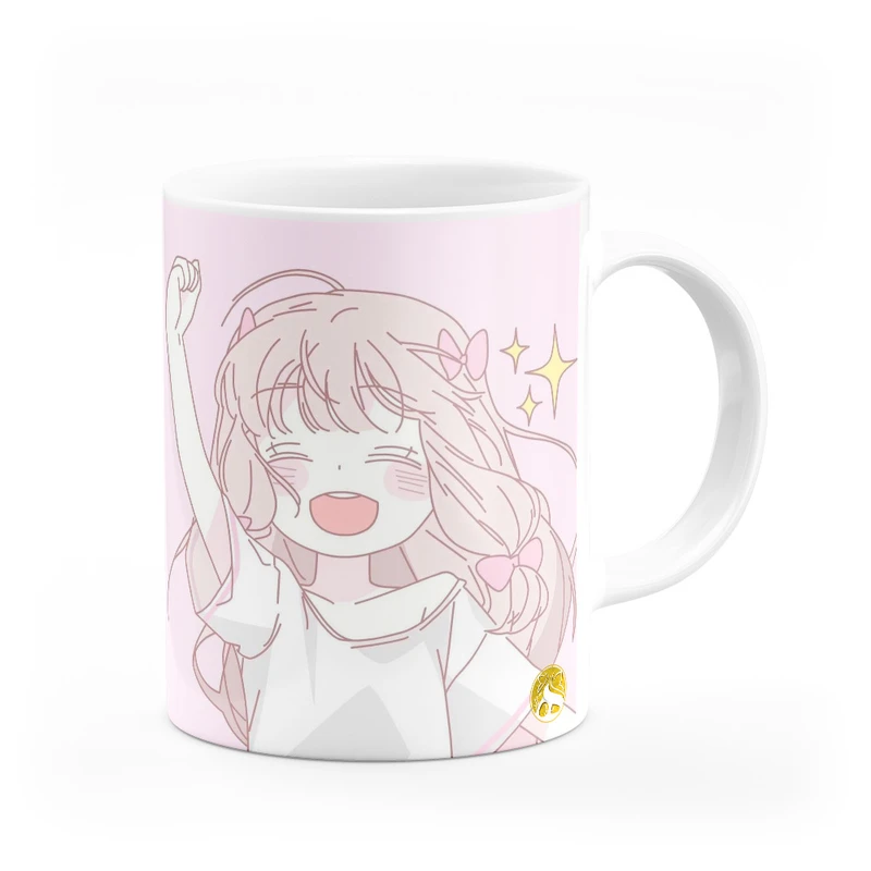 ماگ هومرو طرح دخترونه فانتزی کاوایی مدل MG7808