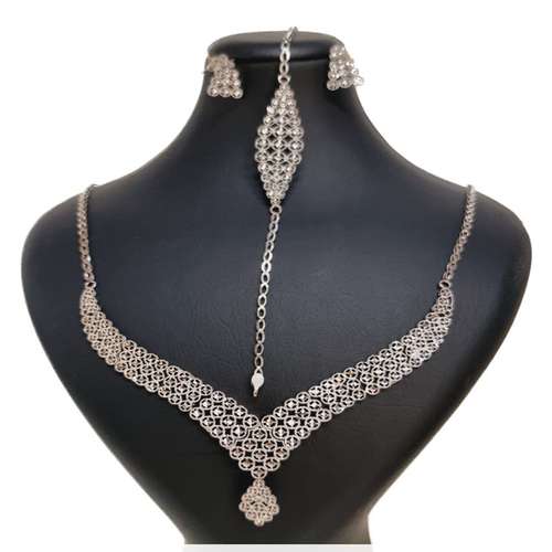 نیم ست طلا 18 عیار زنانه گالری یارطلا کد SR135-W