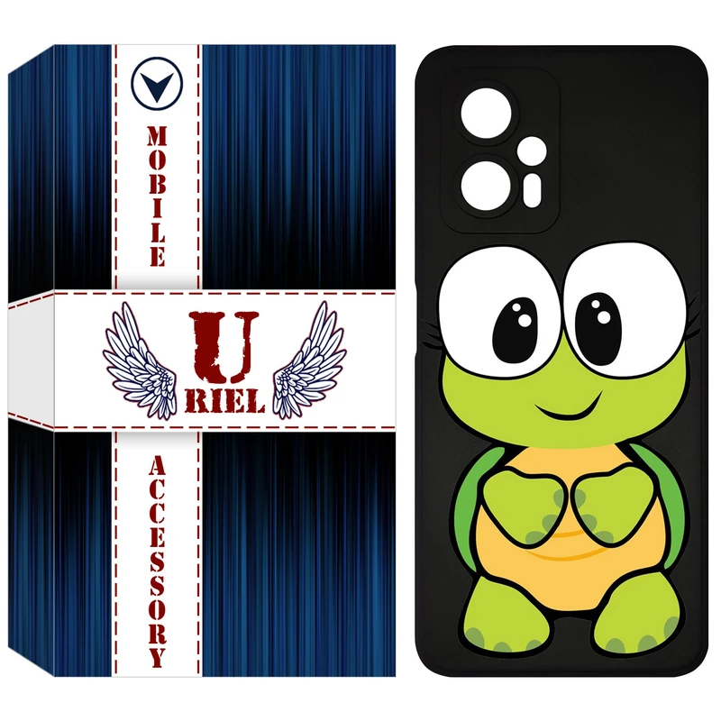 کاور یوریل مدل KSH کد 59 طرح لاکپشت مناسب برای گوشی موبایل شیائومی Poco X4 GT