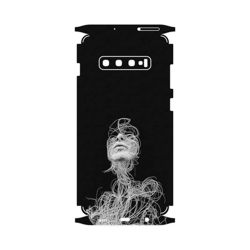برچسب پوششی ماهوت مدل Strings Digital Art 2-FullSkin مناسب برای گوشی موبایل سامسونگ Galaxy S10 Plus