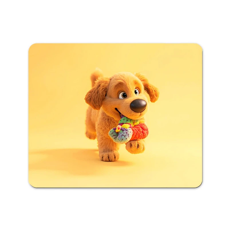 ماوس پد پاد آفرین مدل سگ بازیگوش کد 391 سایز 24*19 سانتی متر