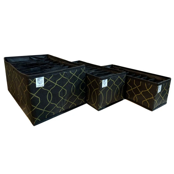 ارگانایزر تن تن مدل اسکلت دیواره کد SML مجموعه 3 عددی