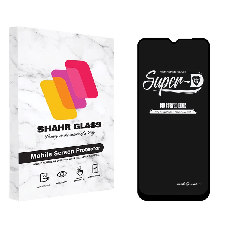 محافظ صفحه نمایش شهر گلس مدل SUPERD مناسب برای گوشی موبایل شیائومی Redmi 9 / 9C / 9C NFC