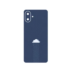 MAHOOT Minimal Data Cloud Cover Sticker for Samsung Galaxy A07