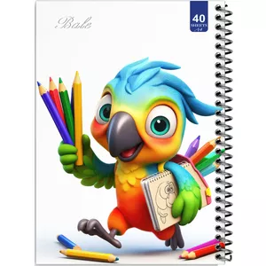 دفتر نقاشی 40 برگ انتشارات بله طرح پرنده کوچولوی نقاش کد A4-K306