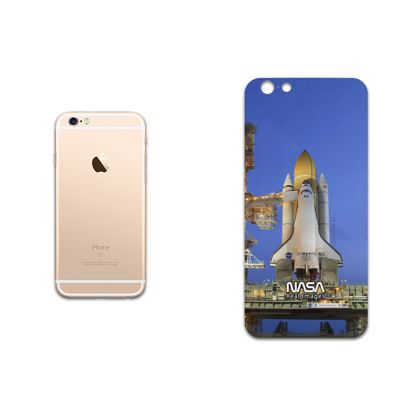 برچسب پوششی ماهوت مدل NASA-Space-Shuttle مناسب برای گوشی موبایل اپل iPhone 6s