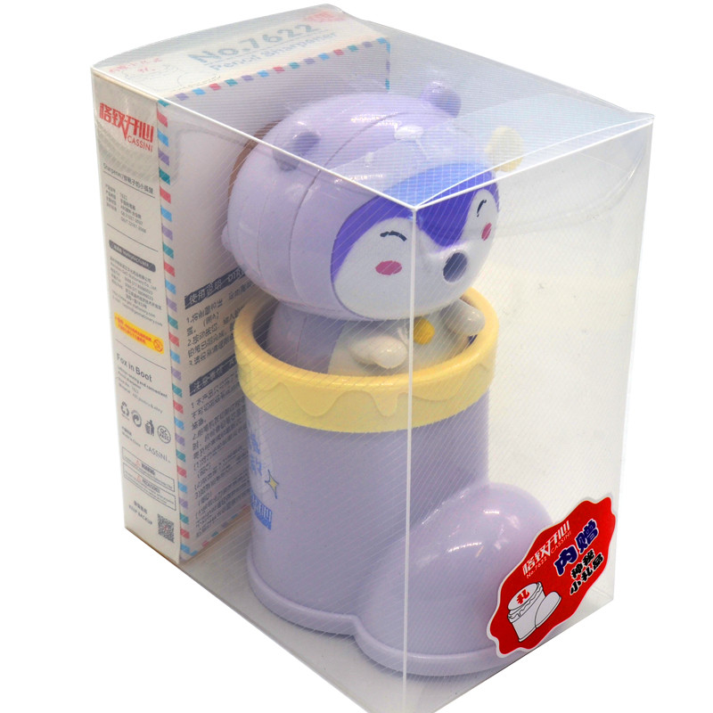 تراش رومیزی فانتزی مدل گربه با جامدادی