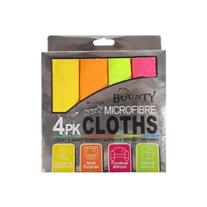 دستمال نظافت خانه و آشپزخانه مدل 4PK بسته 4 عددی