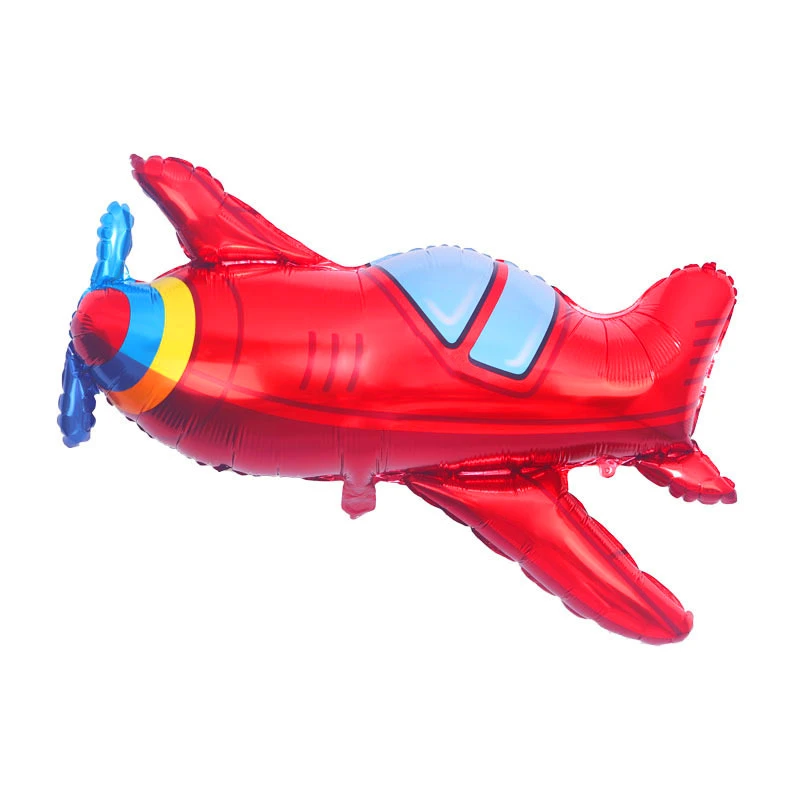 بادکنک فویلی لاکی بالونز مدل هواپیما پلاس مدل ملخی کد 1169