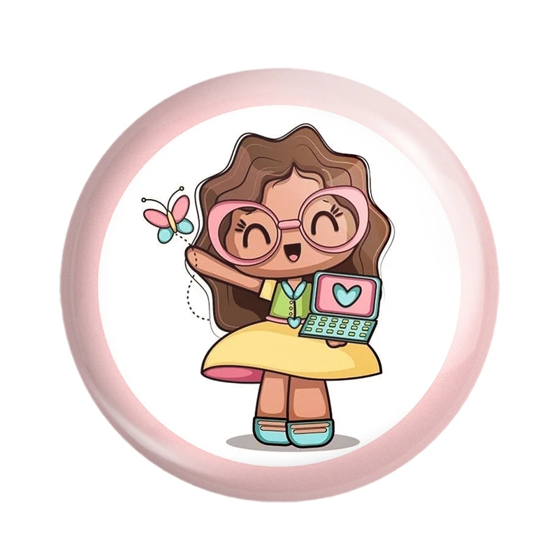 مگنت خندالو مدل دخترانه فانتزی کد 25735