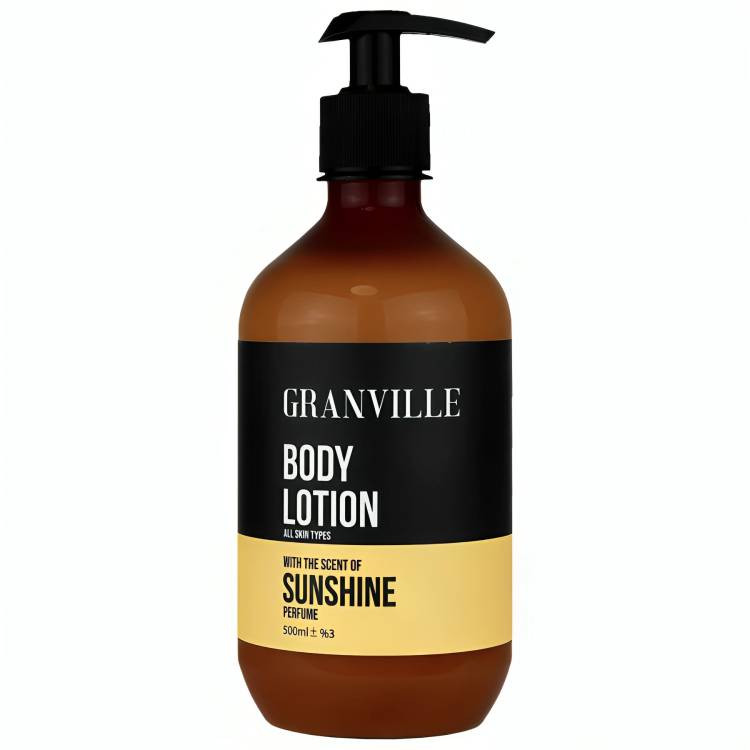 لوسیون بدن گرنویل مدل Sun Shine مناسب برای انواع پوست حجم 500 میلی لیتر