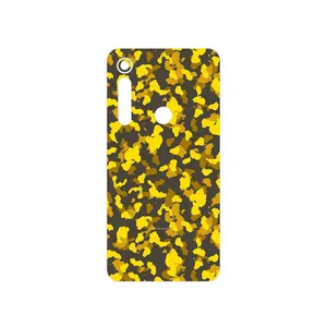 MAHOOT Yellow Infantry Army Cover Sticker for Motorola One Macro