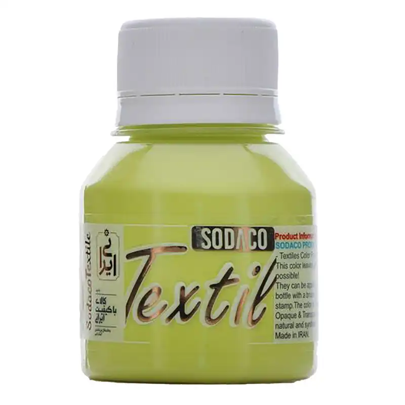 رنگ پارچه سوداکو مدل اوپک پاستلی حجم 55 میلی لیتر