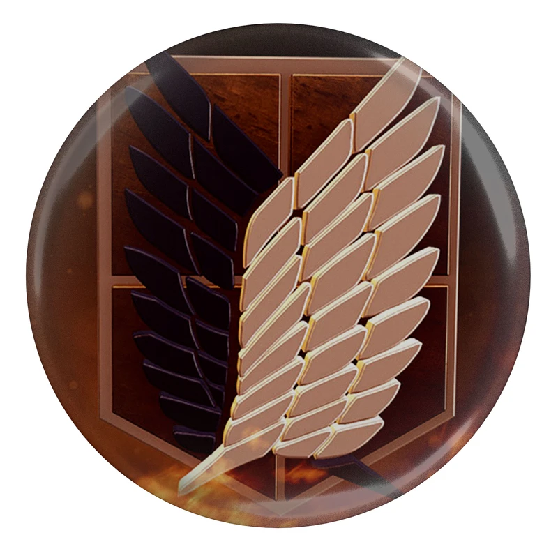 پیکسل طرح انیمه مانگایی حمله به تایتان یگر آکرمن مدل S13983