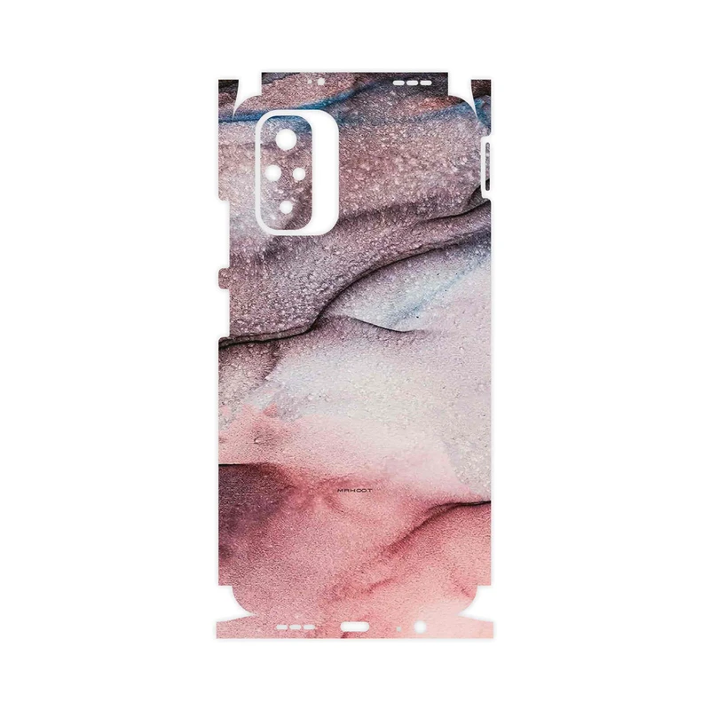 برچسب پوششی ماهوت مدل Smoky pink marble-FullSkin مناسب برای گوشی موبایل شیائومی Redmi Note 10s