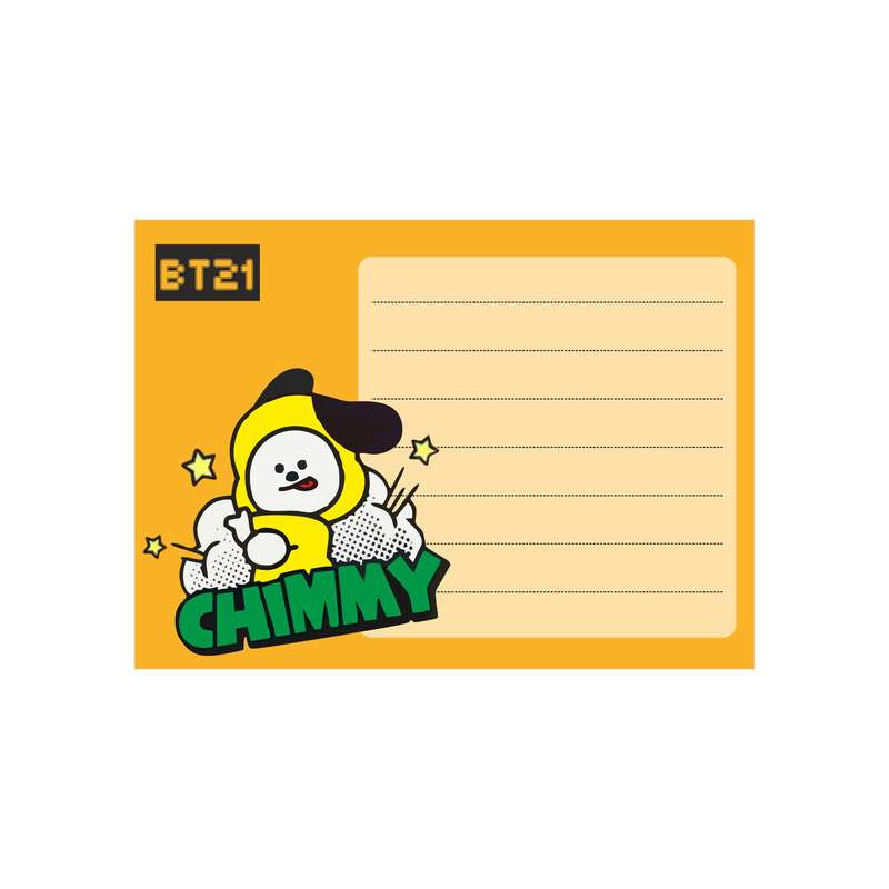 کاغذ یادداشت مدل بی تی اس کد 02