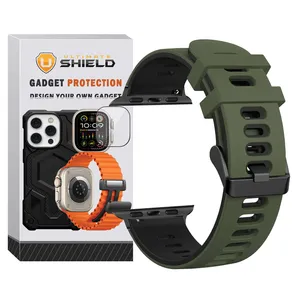 Ultimate Shield Hike AP BK Band suitable for Apple Watch Series SE/4/5/6 size 44mm