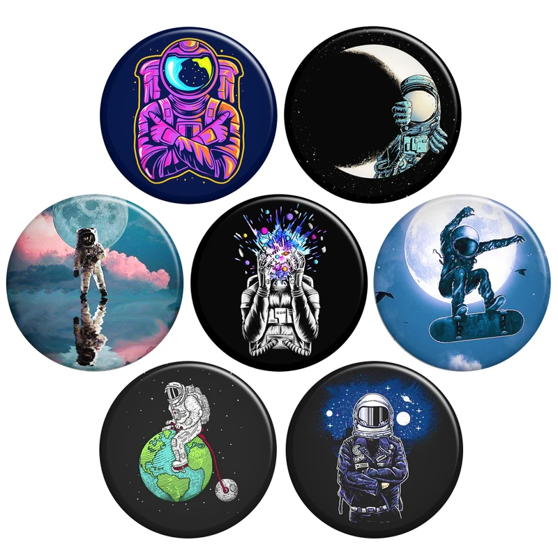 پیکسل گالری باجو طرح فضا و فضانورد کد 59 مجموعه 7 عددی