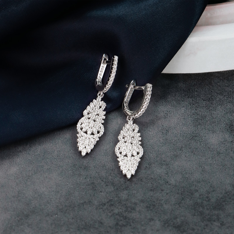 سرویس نقره زنانه جی تی ای مدل زنجیری