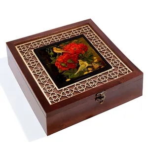 جعبه هدیه چوبی مدل j1-4-19