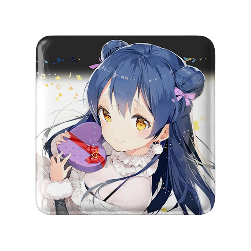 مگنت خندالو طرح اومی سونادا انیمه لاو لایو Love Live  مدل مربعی کد 18267