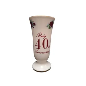 گلدان چینی مدل کویینزوی طرح دو رو کد England