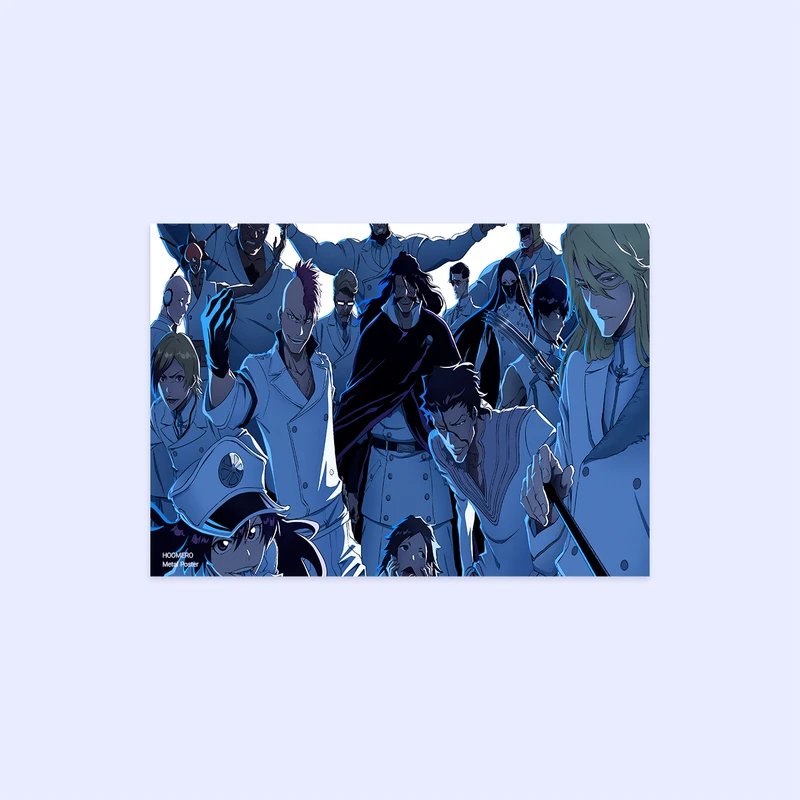 پوستر هومرو مدل فلزی طرح انیمه bleach کد PS882