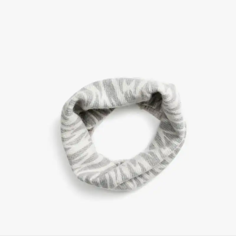 شال گردن بافتنی کوتون مدل آنتی باکتریال پشمی