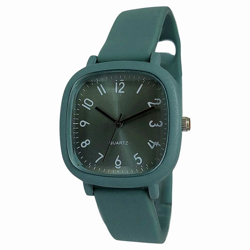 ساعت مچی عقربه‌ای کوارتز زنانه مدل بند پیو پاستیلی کد GR-1