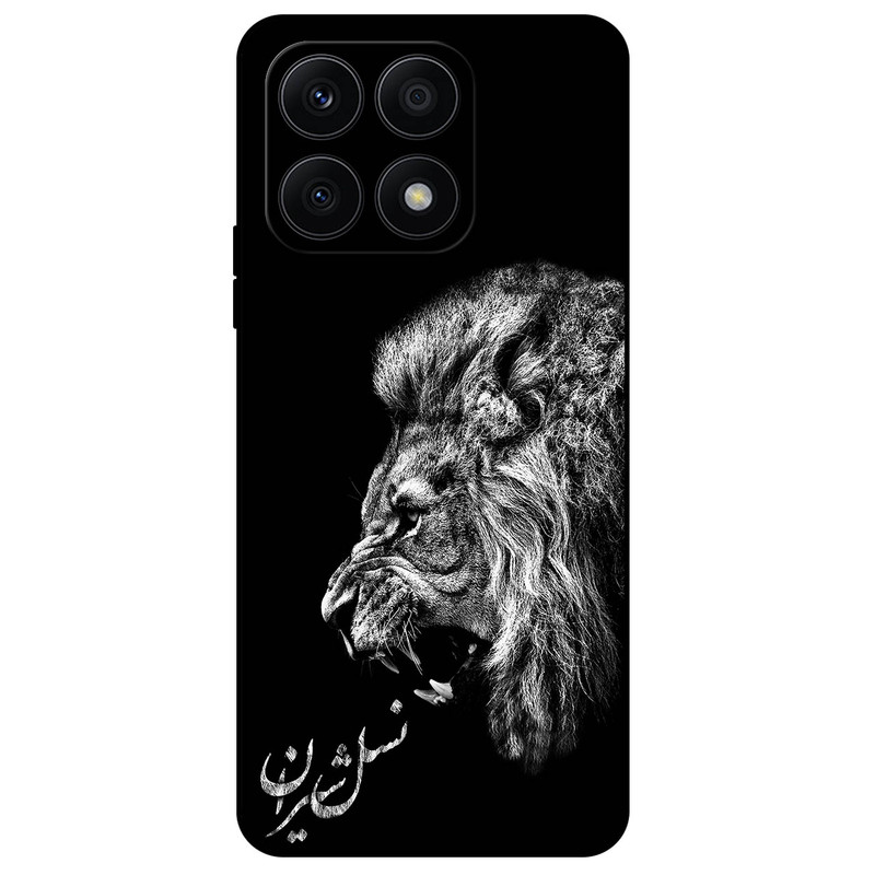 کاور مگافون طرح شیر مدل 1866 مناسب برای گوشی موبایل آنر X8A     