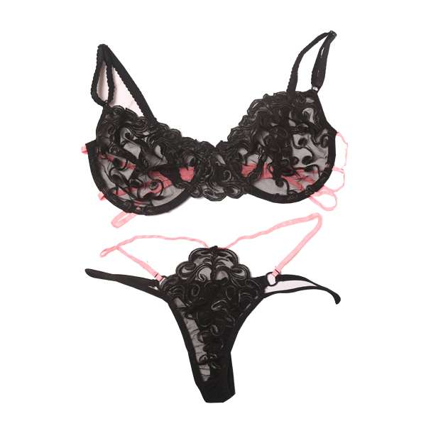 ست شورت و سوتین زنانه مدل فانتزی